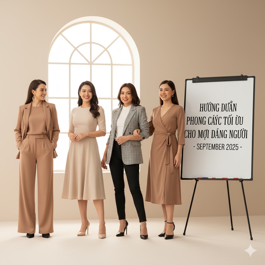Hướng dẫn phong cách tối ưu cho mọi dáng người